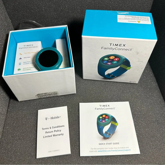 Timex Family Connect Space Smart Watch T-Mobile Watch And Box only No Charger - Picture 1 of 9